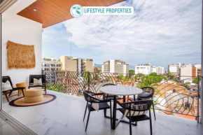 Boho 1 BR with pool, gym, hot tub